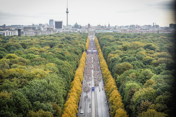 Recorrido del Maratón de Berlín