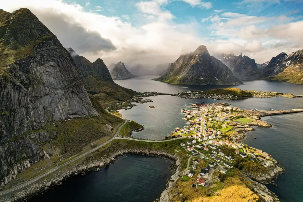 islas lofoten en verano