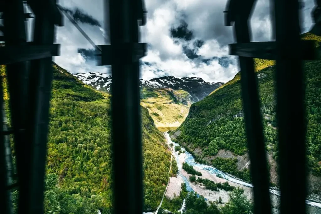 tren flam recorrido flamsbana noruega