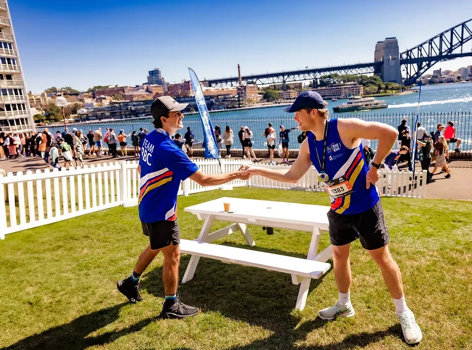 Corredores preparando el Maratón de Sídney antes de viajar a Australia