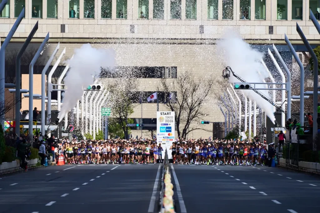 Recorrido del Maratón de Tokio por las calles de la ciudad